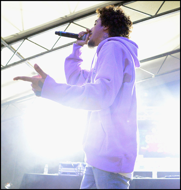 AUSTIN, TX - MARCH 18:  Wifisfuneral performs onstage at the ICM music showcase during 2017 SXSW Conference and Festivals at Mohawk Indoor on March 18, 2017 in Austin, Texas.  (Photo by Hubert Vestil/Getty Images for SXSW)