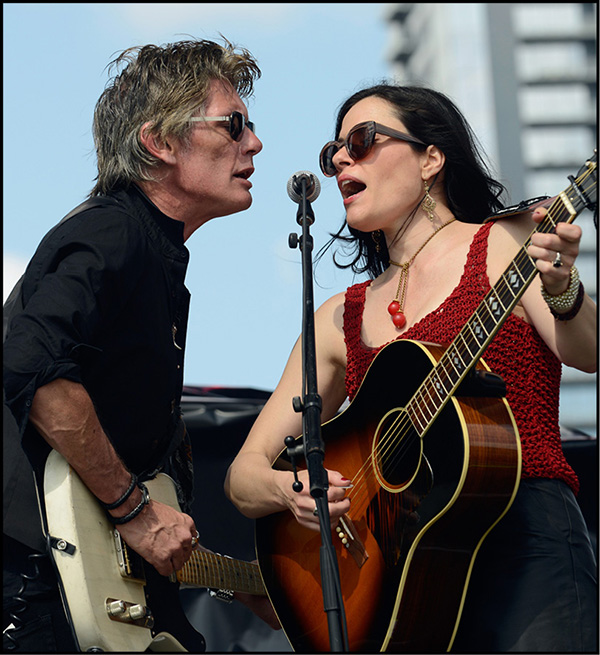 AUSTIN, TX - MARCH 18: Musician Shannon McNally (R) performs onstage during 2017 SXSW Conference and Festivals at Lady Bird Lake on March 18, 2017 in Austin, Texas. (Photo by Robert A Tobiansky/Getty Images for SXSW) AUSTIN, TX - MARCH 18: Musician Shannon McNally (R) performs onstage during 2017 SXSW Conference and Festivals at Lady Bird Lake on March 18, 2017 in Austin, Texas. (Photo by Robert A Tobiansky/Getty Images for SXSW)