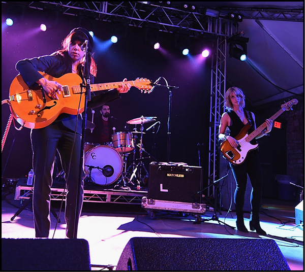 AUSTIN, TX - MARCH 15: Musicians Alynda Lee Segarra (2nd L) Caitlin Gray (2nd R) of Hurray for the Riff Raff perform at the NPR showcase during 2017 SXSW Conference and Festivals at Stubbs on March 15, 2017 in Austin, Texas. (Photo by Michael Loccisano/Getty Images for SXSW) AUSTIN, TX - MARCH 15: Musicians Alynda Lee Segarra (2nd L) Caitlin Gray (2nd R) of Hurray for the Riff Raff perform at the NPR showcase during 2017 SXSW Conference and Festivals at Stubbs on March 15, 2017 in Austin, Texas. (Photo by Michael Loccisano/Getty Images for SXSW)