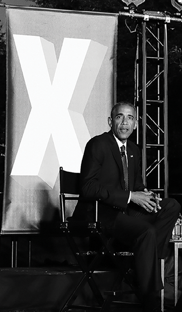 WASHINGTON, DC - OCTOBER 03:  President Barack Obama, Dr. Katharine Hayhoe and Leonardo DiCaprio speak onstage at the South By South Lawn at The White House on October 3, 2016 in Washington, DC.  (Photo by Neilson Barnard/Getty Images for SXSW ) WASHINGTON, DC - OCTOBER 03:  President Barack Obama, Dr. Katharine Hayhoe and Leonardo DiCaprio speak onstage at the South By South Lawn at The White House on October 3, 2016 in Washington, DC.  (Photo by Neilson Barnard/Getty Images for SXSW )